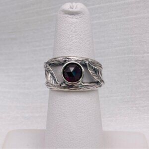 Handmade Garnet s925 Ring
